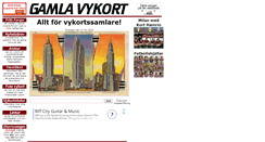 Desktop Screenshot of gamlavykort.nu